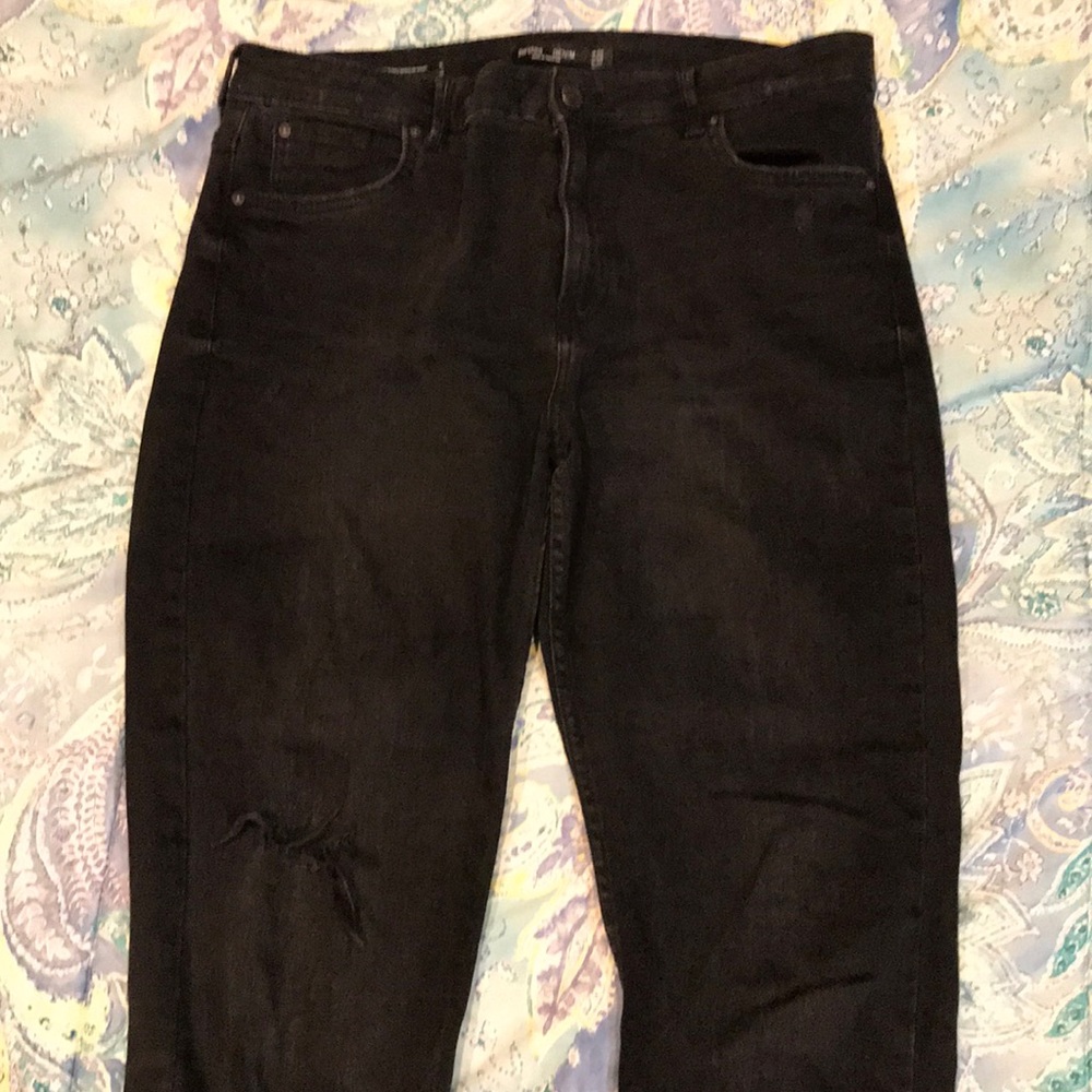 Bershka skinny regular waist jeans